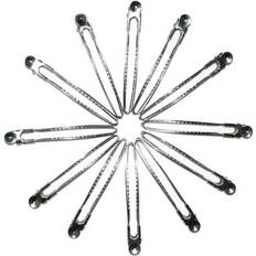 Silver Control Clips Pack 12