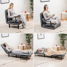 InnovaGoods A+ Quality 4-in-1 Convertible Single Bed Sofa