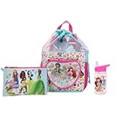 Princess 3-Piece Youth Beach Backpack Set With Water Bottle