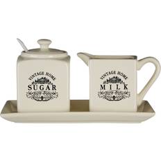 Ceramic Sugar Bowls Premier Housewares Vintage Home and Milk Sugar bowl