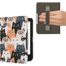 Kwmobile Pu Leather Case for Kobo Clara BW Colour With Strap
