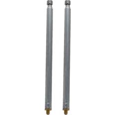 TV Antennas Tlily 2X 13.6 Inch 345mm FM Radio TV Telescopic Whip Antenna
