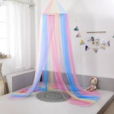 Princess Bed Canopy With Lights Curtain Mosquito Net