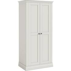Cottons Clothing Storage Lark Manor Chambery Cotton 2 Door 200 cm H x 90 cm W x 57 cm D Wardrobe