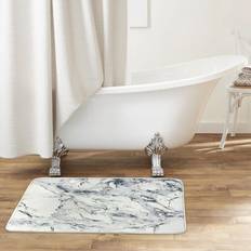 Bathroom Accessories Ivy Bronx Sedgley Rectangle Bath Mat White