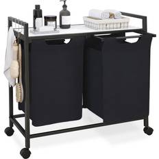 Bathroom Accessories Ebern Designs Laundry Cart