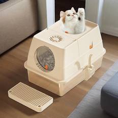 Pets Archie & Oscar Stainless Steel Cat Litter Box 39cm H x 60cm W x 40cm D