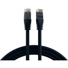 Ethernet Cable CAT5E 0.5m Black
