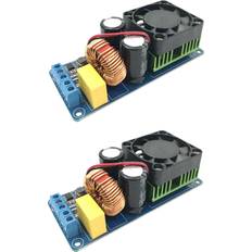 Amplifiers & Receivers Veneka 2X IRS2092S High Power Class D HIFI Mono Digital Amplifier Board 500W