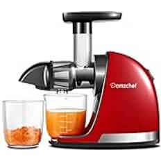 Amzchef BPA Fri Juicemaskin Med 2 Koppar Och Borste