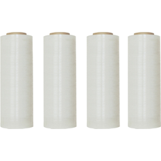 Stretch Films Office Depot Stretch Wrap Film Blown 18in x 1500ft Rolls Clear Pack Of 4