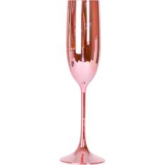 Hisab Joker Metallic Rosa Champagneglas