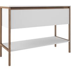 Hill Ceramic Tvättställsskåp Tone Vit Matt 120 cm med Handfat