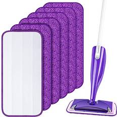 Reusable Mop Refill Pads for Flash Powermop 6 Pcs