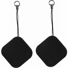 GPS & Bluetooth Trackers Aquarius 2x Square Blutooth Key Finder Black