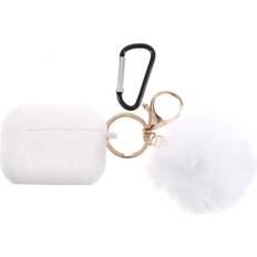 Hörlurar Apple AirPods Pro Silikonfodral För Pälsbollar Vit