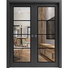 Doors SartoDoors French Double Pocket Doors 48 96 inches Interior Door (x)