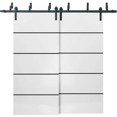 Doors SartoDoors Closet Barn Bypass Doors 84 80 inches Sliding Door (x)