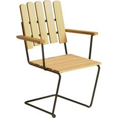 Grythyttan Stålmöbler A2 Armchair Oiled Pine-Green