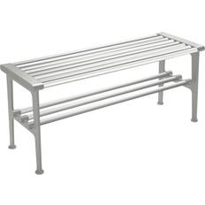 Essem Design Nostalgi Bänk 100 cm Aluminium Sittbänk
