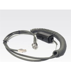 Scanners Motorola Zebra CBA-R28-C09ZAR Coiled RS232 Cable Verifone 9 Ft