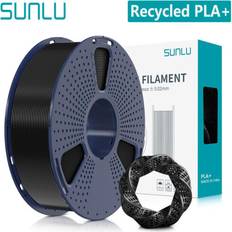 Sunlu Filaments Sunlu Recycled Filament PLA+ Black 1kg 1.75mm