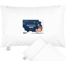 White Bed Pillows Kid's Room Keababies Toddler Organic Organic Pillow Case