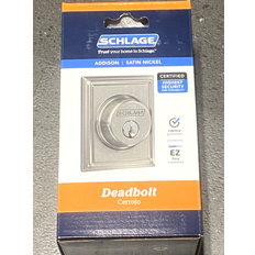 Security Schlage Addison Deadbolt Door Lock Satin Nickel B60N ADD 619