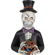 Skeletons Northlight 23.5 LED Lighted Skeleton With Jack-O-Lantern