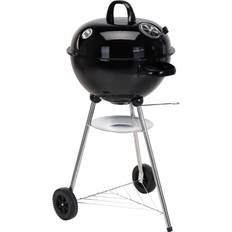 BBQs ProGarden Holzkohlegrill Rund 48 cm Schwarz