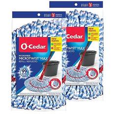 O-Cedar MicroTwist Max Mop Replacement Head 2 Pack of 2