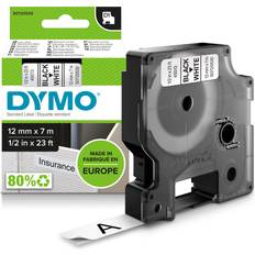 Dymo 45013 Ruban Encreur Plastique Recyclé 12 mm x 7 m 1.2cmx7m