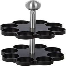 Spice Racks Ebern Designs Renisha Freestanding Spice Rack Satin Black 10cm W X 10cm D