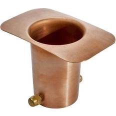 Gutter Branded Brown Pure Copper Gutter Adapter Kit Medium
