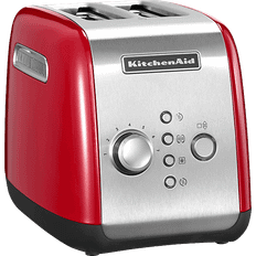 KitchenAid Rød Brødristere KitchenAid Brødrister 2 Skiver 5KMT221EER