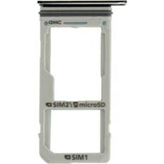 SIM Card Trays FoneFunShop Sim Tray for Samsung S8 Plus G955 Silver