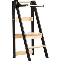 Duck Woodworks Transformable Learning Tower Black
