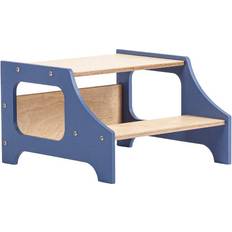 Duck Woodworks Step Stool Blue