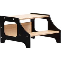 Skammel børn Duck Woodworks Skammel - Sort