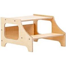 Skammel børn Duck Woodworks Skammel - Natur