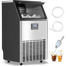 VEVOR Commercial Ice Maker Freestanding Cabinet Machine 120lbs/24H 45 Ice Cubes
