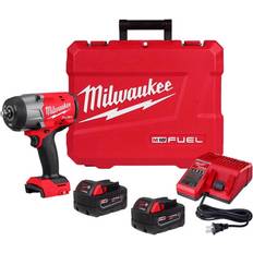 Milwaukee Impact Wrenches Milwaukee M18 FUEL 1/2 in Cordless Brushless High Torque Impact Wrench Kit