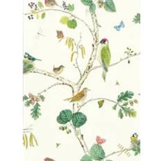 Tapeter Sanderson Tapete Woodland Chorus Botanical Multi