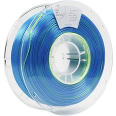 3D Printing Maertz PMMA-1021-002 Filament PLA-Seide 1.75 mm 1000g Blau Gelb