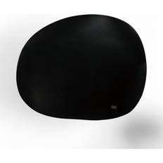 aida Raw Creative Placemat Silicone 41x33.5 cm Black Place Mat Black