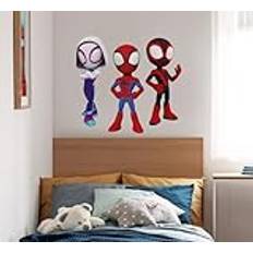 Komar Deko-Sticker Spiderman Trio