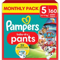 Pampers Baby-Dry Nappy Pants Paw Patrol Edition Size 5 12kg-17kg
