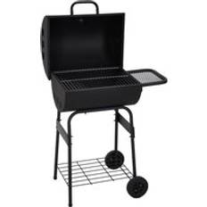 Living and Home Portable Charcoal BBQ Grill Black One Size