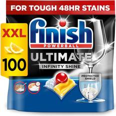 Finish Ultimate Infinity Shine Dishwasher Tablets Lemon Size 100