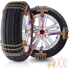 Tire Chains Bed Bath & Beyond Thickened Snow Chains 16 pcs 8-8.8 in